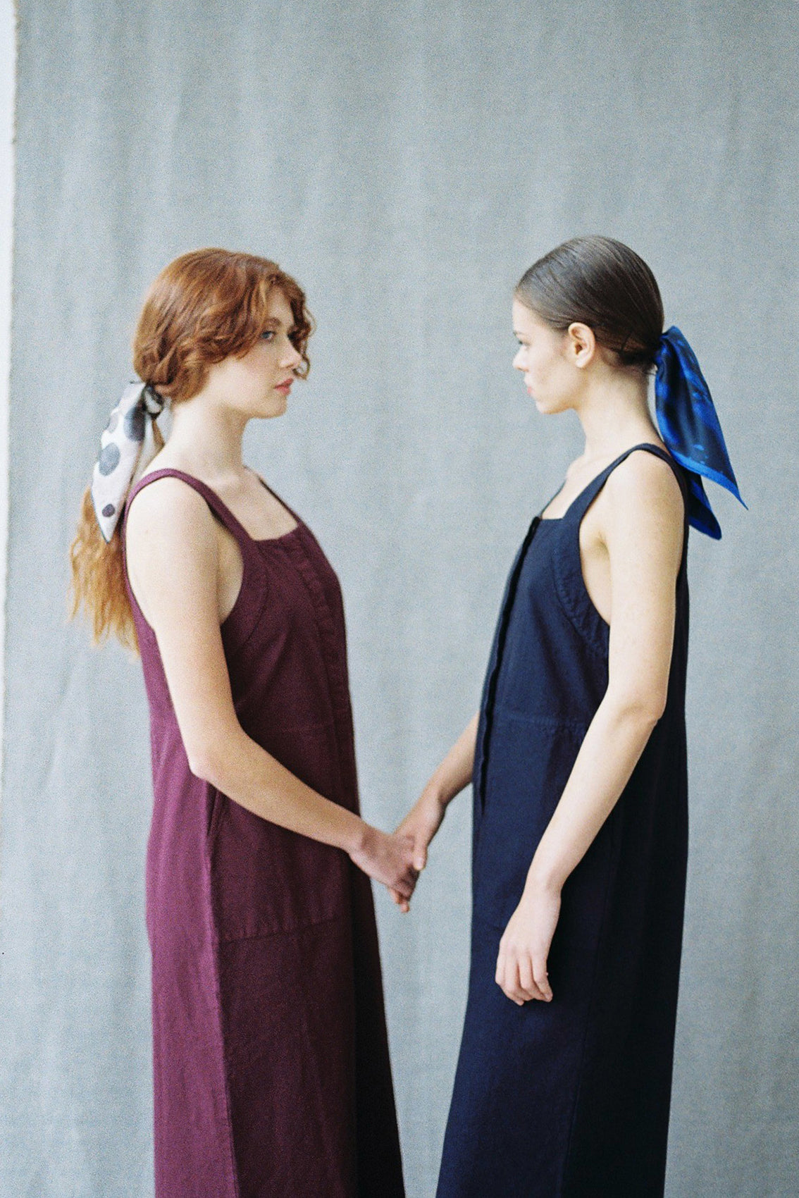 Vestido Utilitario Algodón Rugoso - Vino