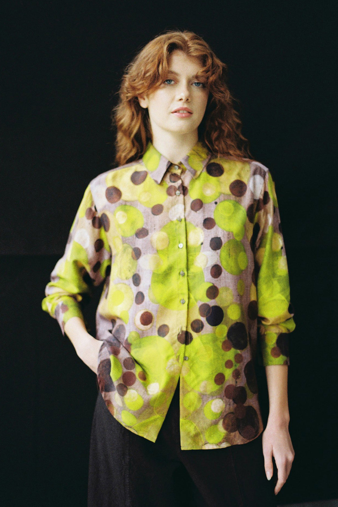 Blusa Seda Estampada Paula Subercaseaux • SISA