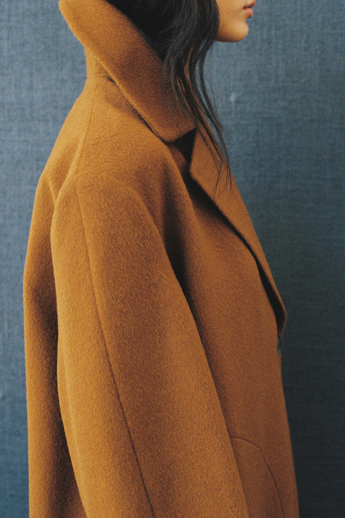 Abrigo Largo Baby Alpaca - Camel