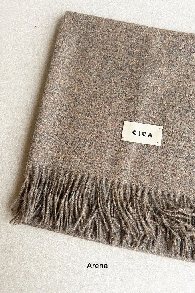 Wide Baby Alpaca Scarf