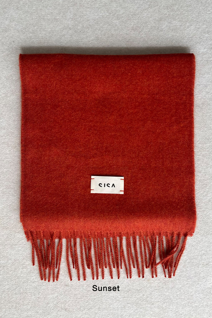 Thin Baby Alpaca Scarf
