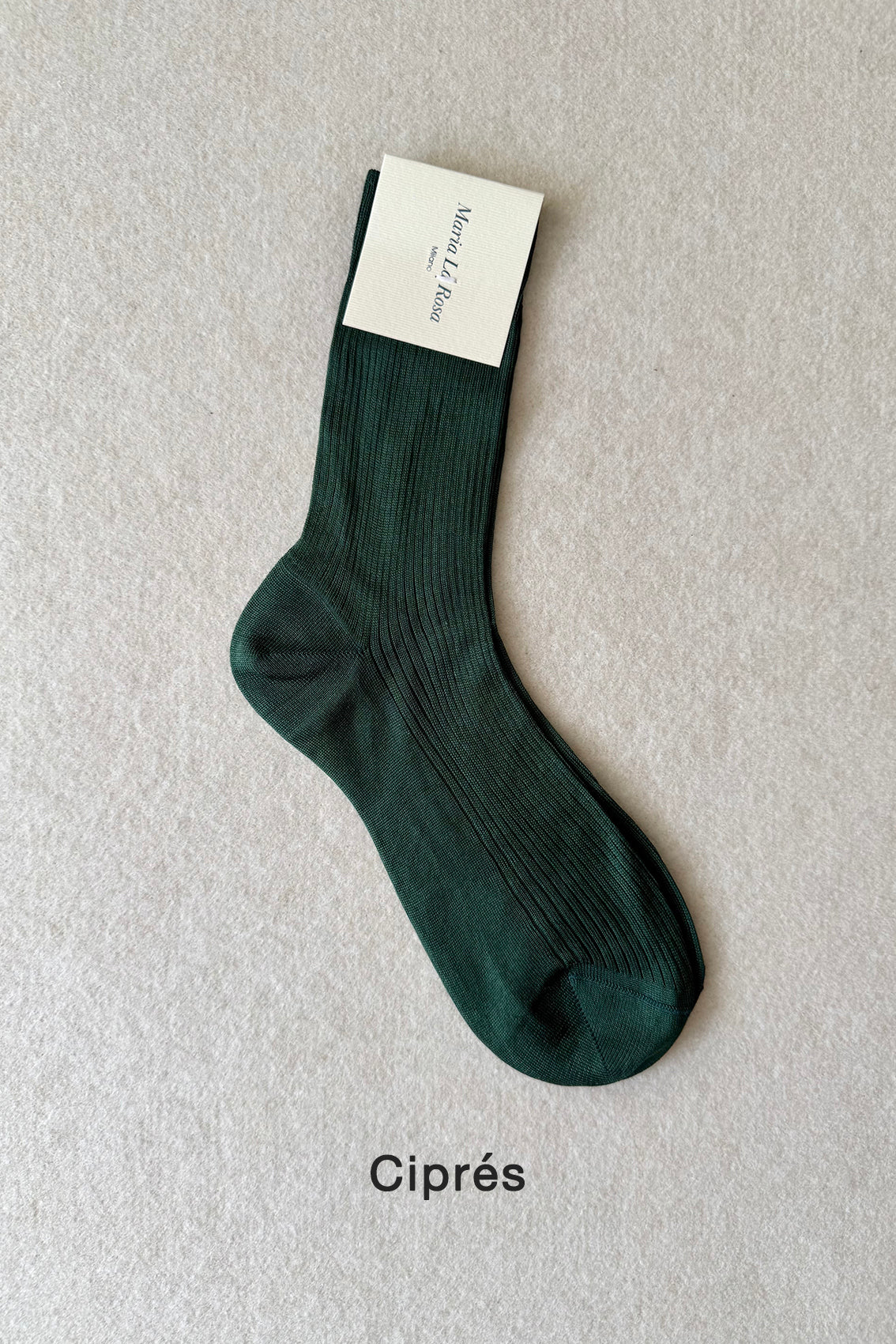 Calcetines Rib de Seda Maria La Rosa