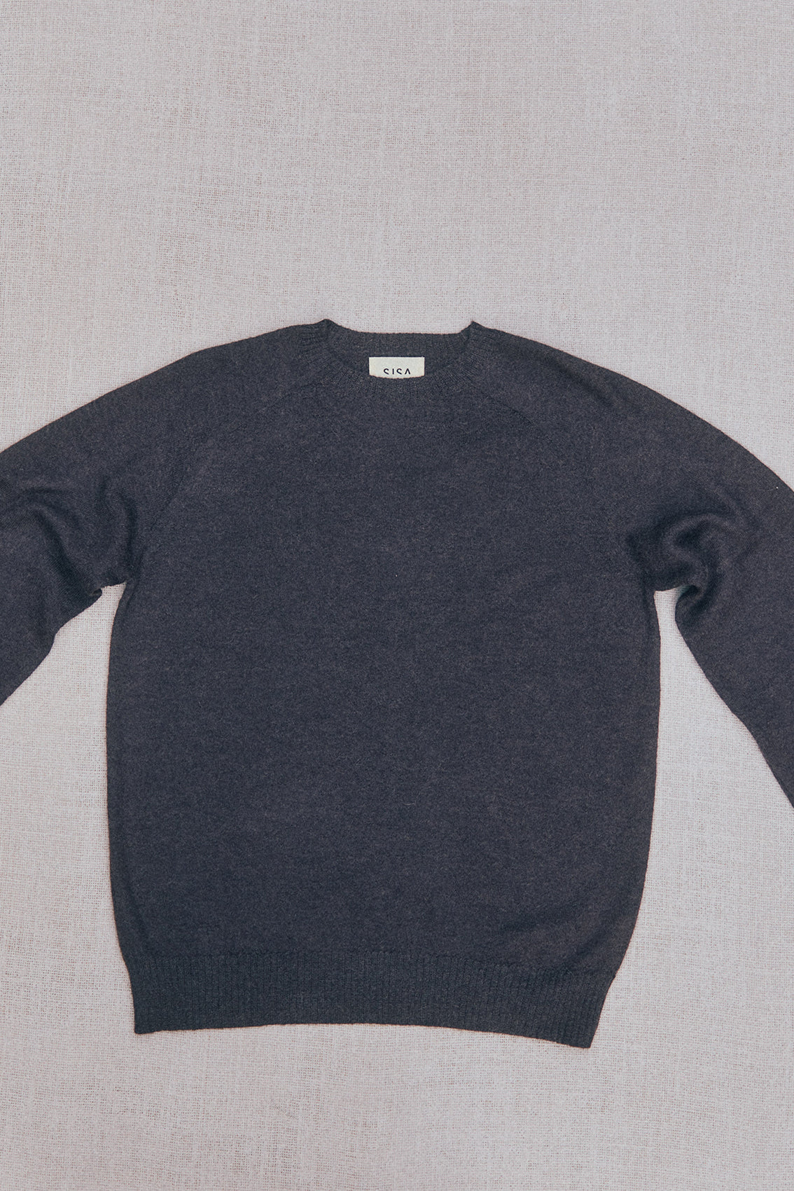 PREVENTA: Men's Sweater Delgado Alpaca Felted - Berenjena