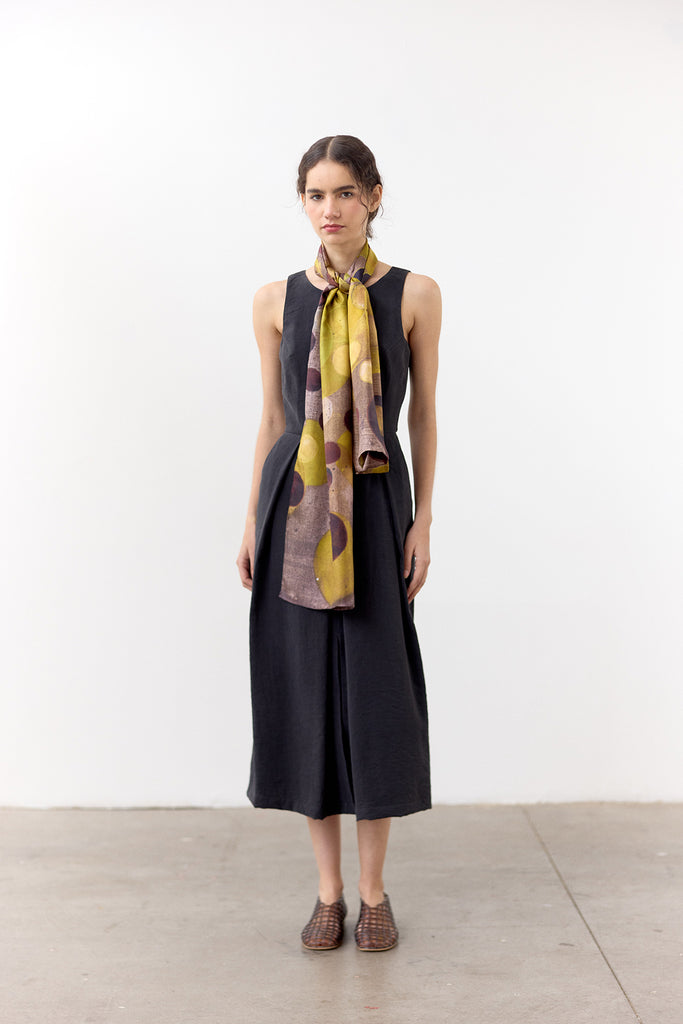 Long Silk Printed Scarf - Paula Subercaseaux • SISA