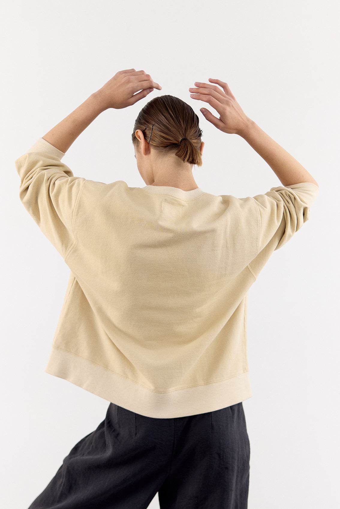 Polerón Algodón Orgánico - Mantequilla