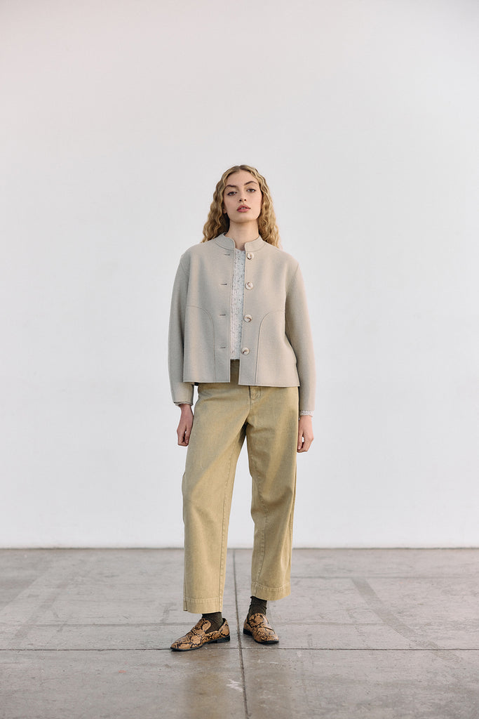 Felted Alpaca/Wool Jacket - Arena