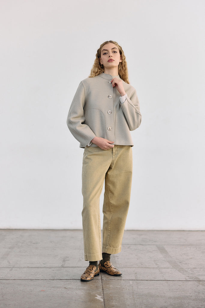 Felted Alpaca/Wool Jacket - Arena