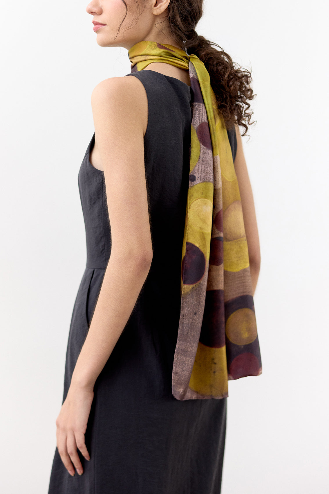 Long Silk Printed Scarf - Paula Subercaseaux • SISA