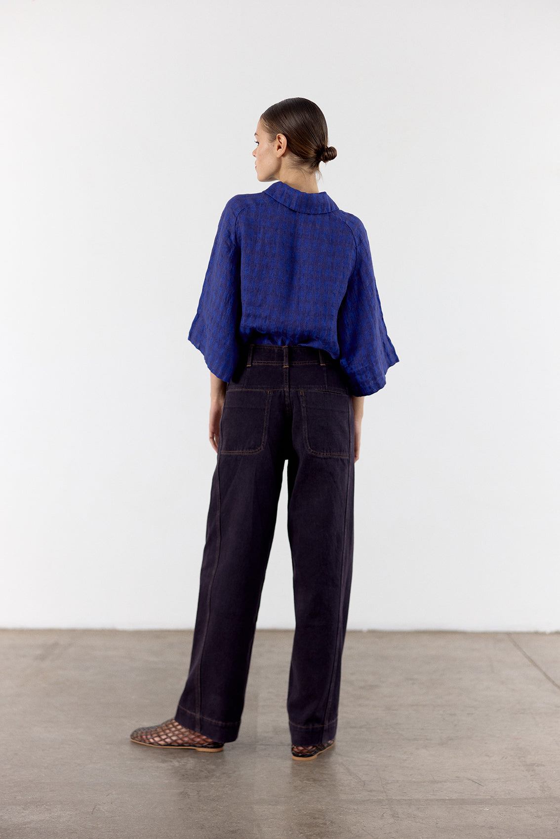 Jeans Recto Denim Reciclado - Medianoche