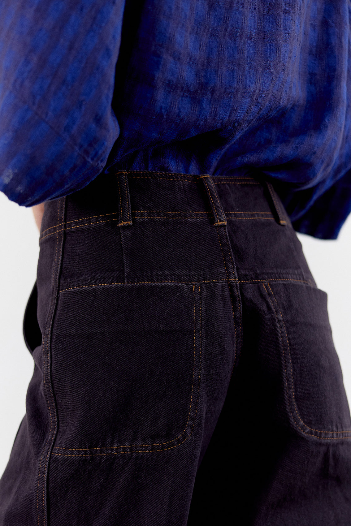 Jeans Recto Denim Reciclado - Medianoche