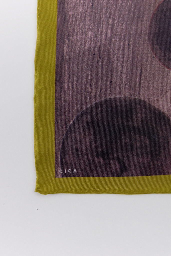 Medium Silk Printed Scarf - Paula Subercaseaux • SISA