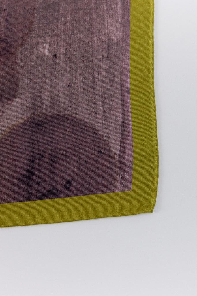 Medium Silk Printed Scarf - Paula Subercaseaux • SISA