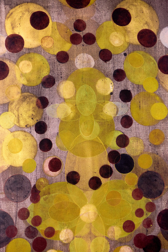 Medium Silk Printed Scarf - Paula Subercaseaux • SISA