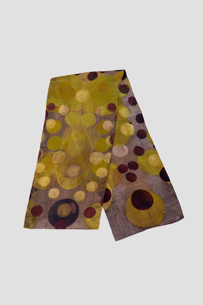 Long Silk Printed Scarf - Paula Subercaseaux • SISA