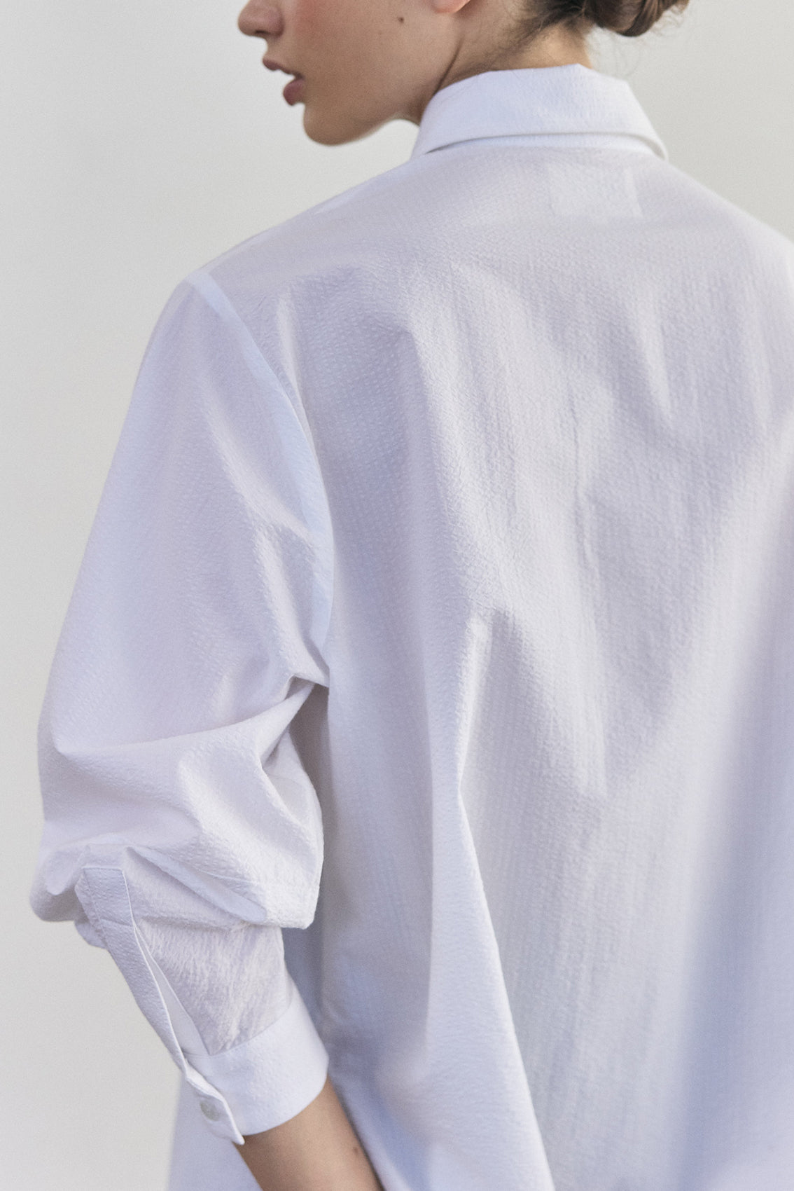 Blusa Oversized Algodón Labrado - Sal