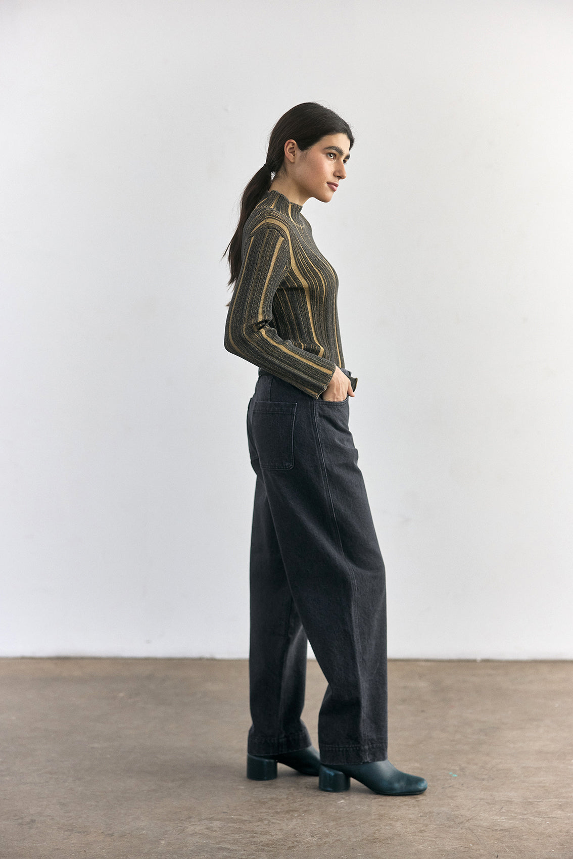 Jeans Utilitario Denim Reciclado - Ónix