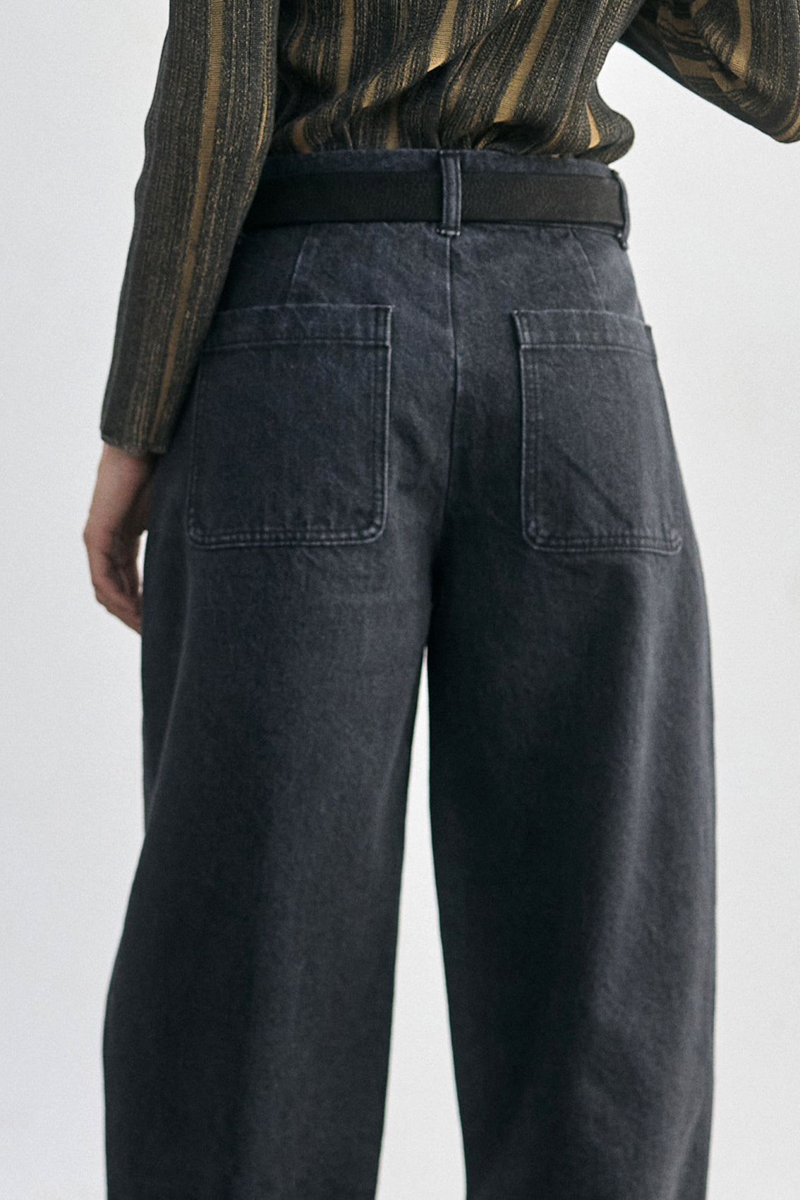 Jeans Utilitario Denim Reciclado - Ónix