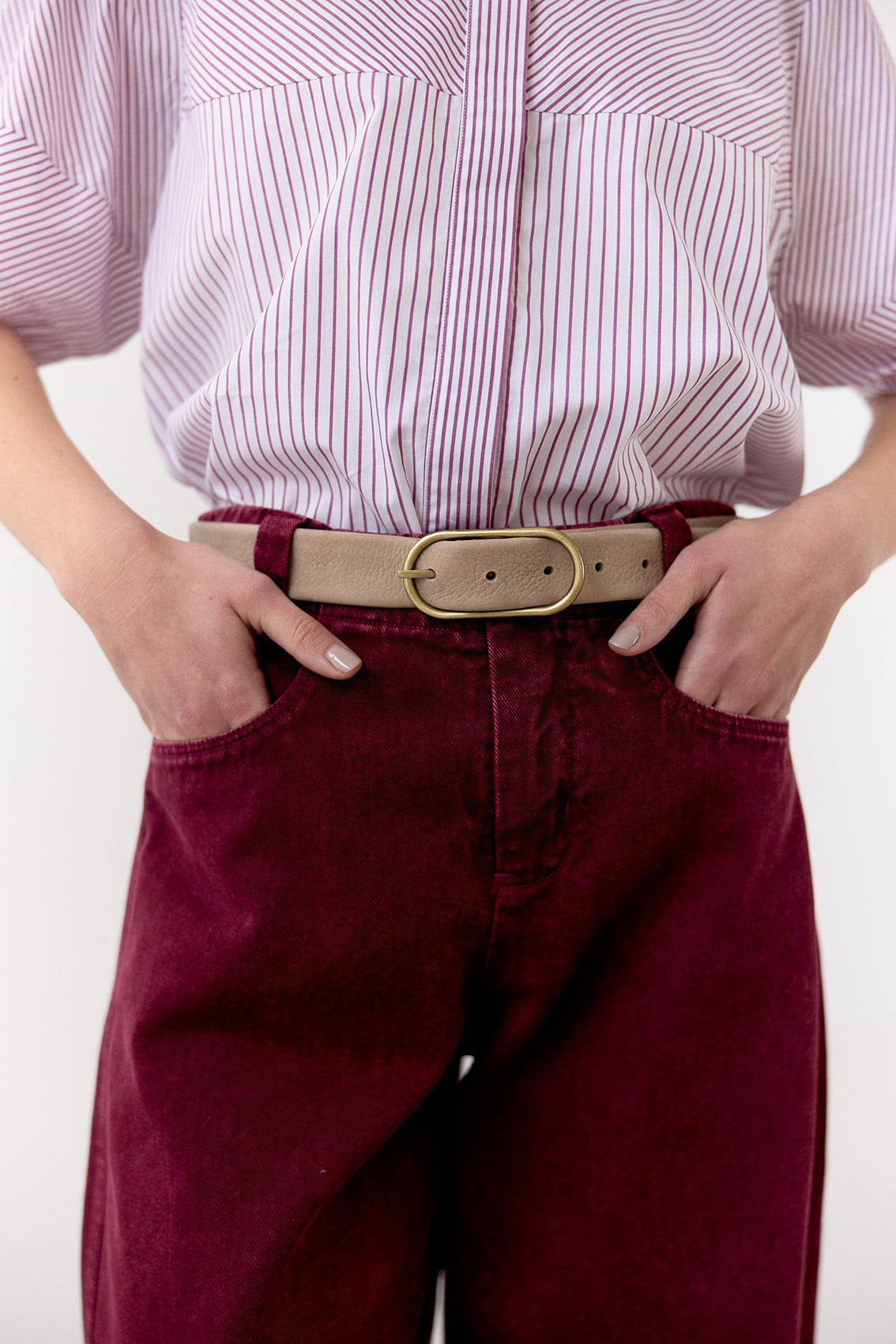 Pantalón Utilitario Gabardina - Vino