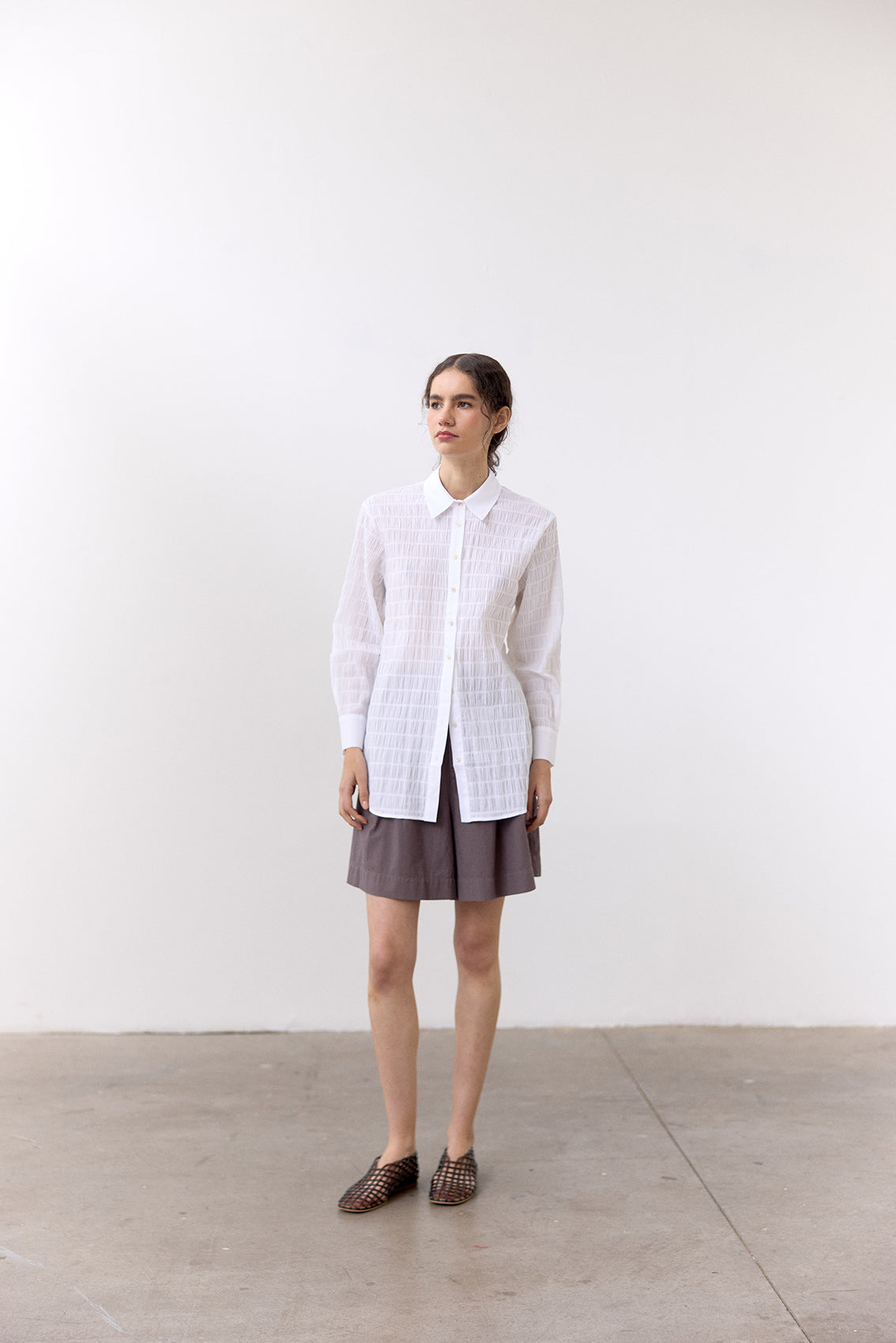 Blusa Algodón Recogido