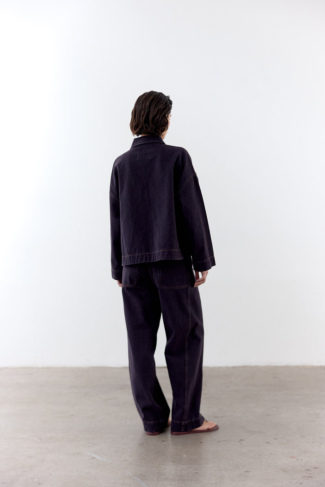 Chaqueta Denim Reciclado - Medianoche