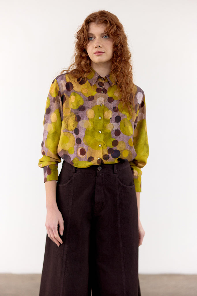 Silk Printed Blouse Paula Subercaseaux • SISA