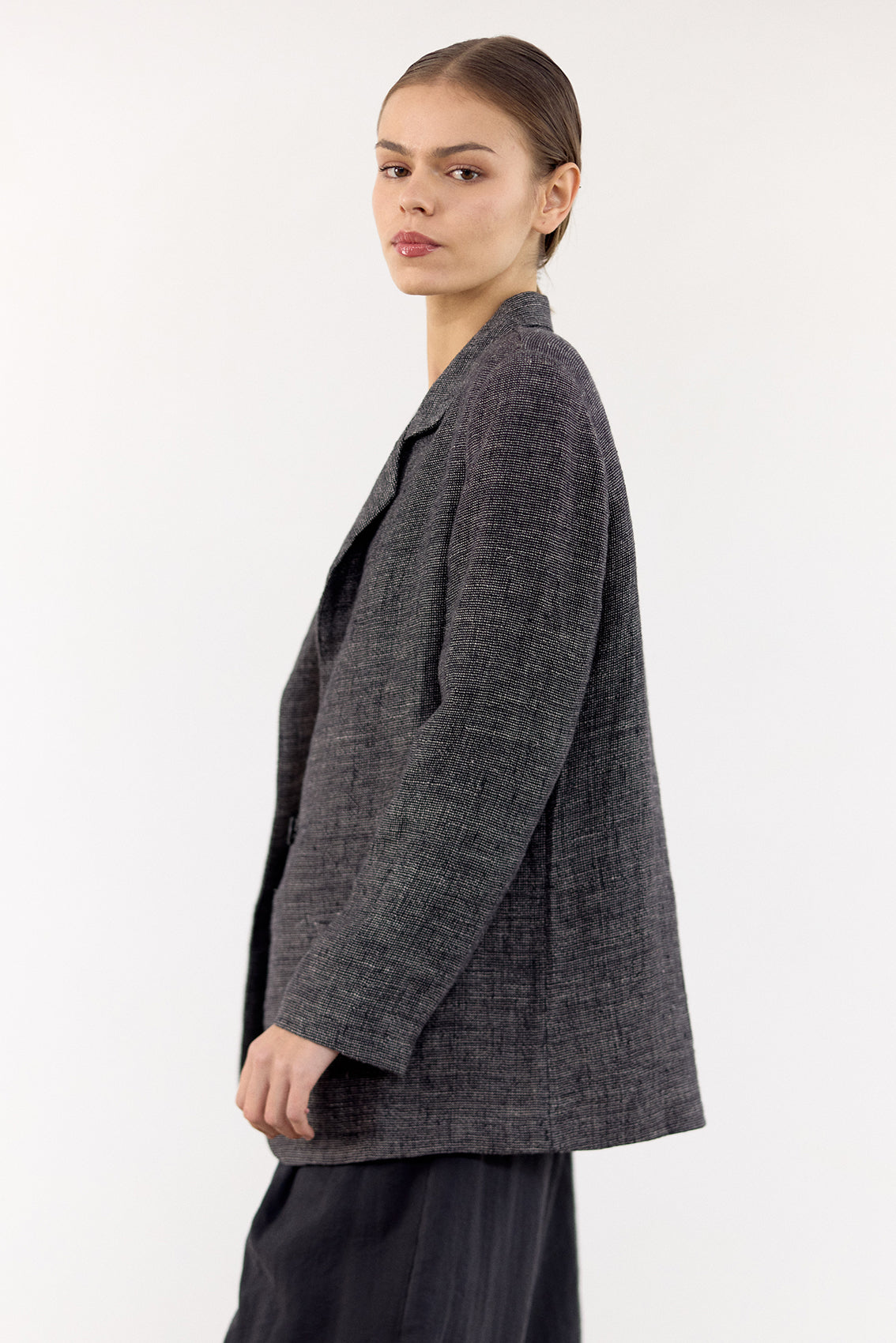 Chaqueta Sastre Lino - Ónix