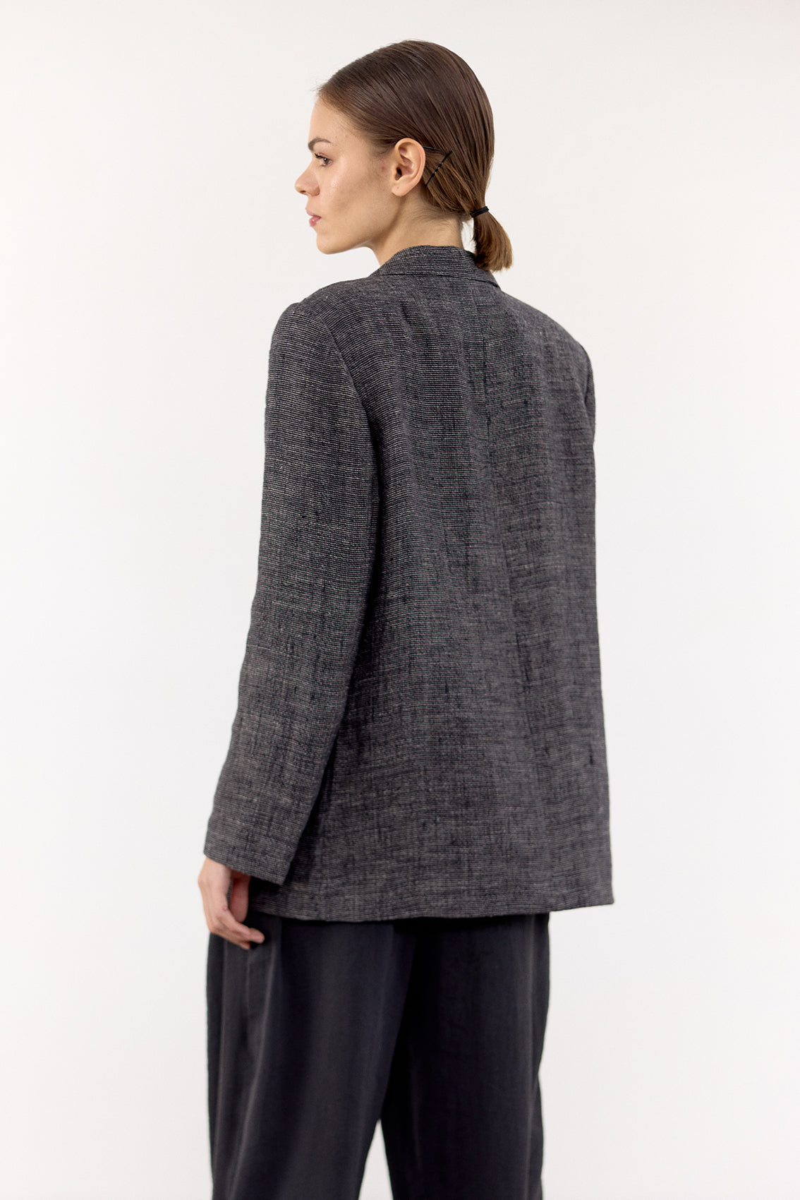 Chaqueta Sastre Lino - Ónix
