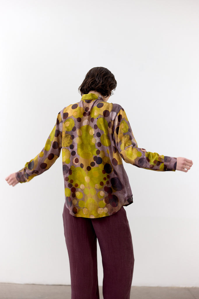 Silk Printed Blouse Paula Subercaseaux • SISA