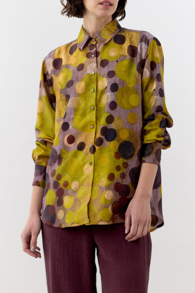 Silk Printed Blouse Paula Subercaseaux • SISA