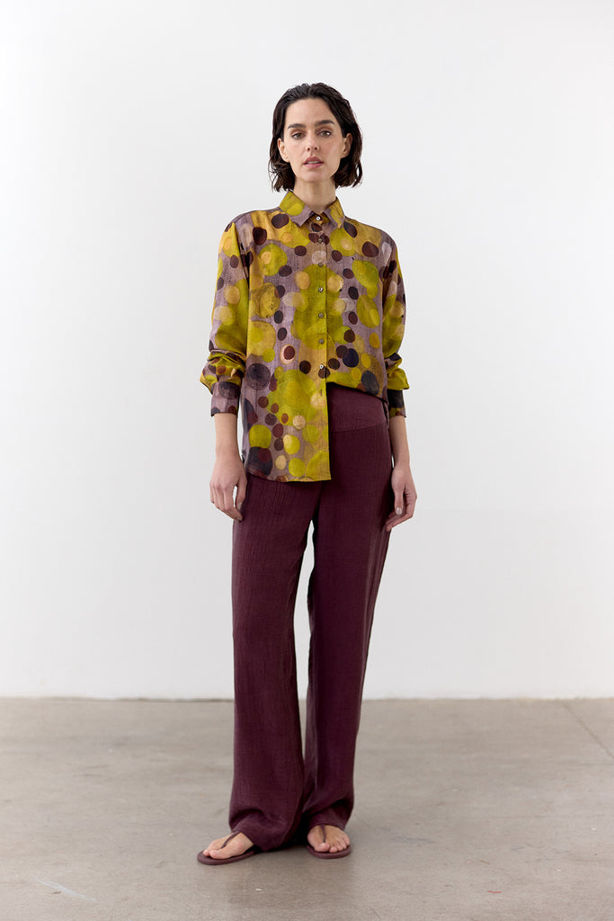 Silk Printed Blouse Paula Subercaseaux • SISA