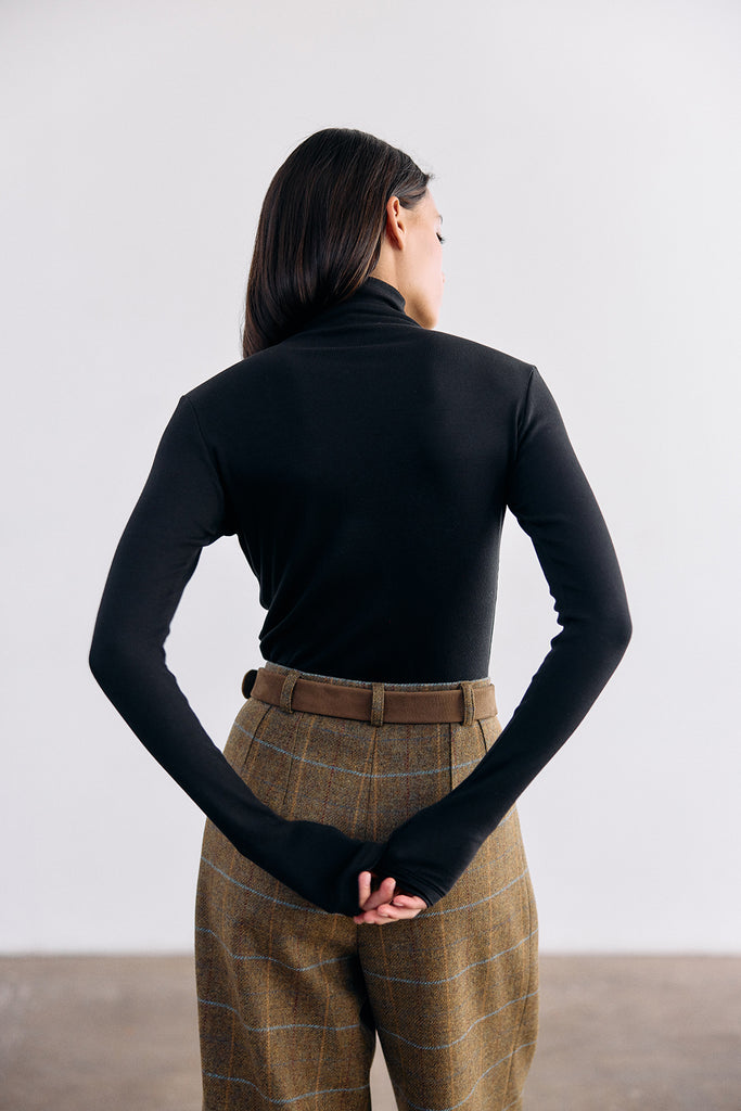 Thin Nubuck Leather Belt - Trufa