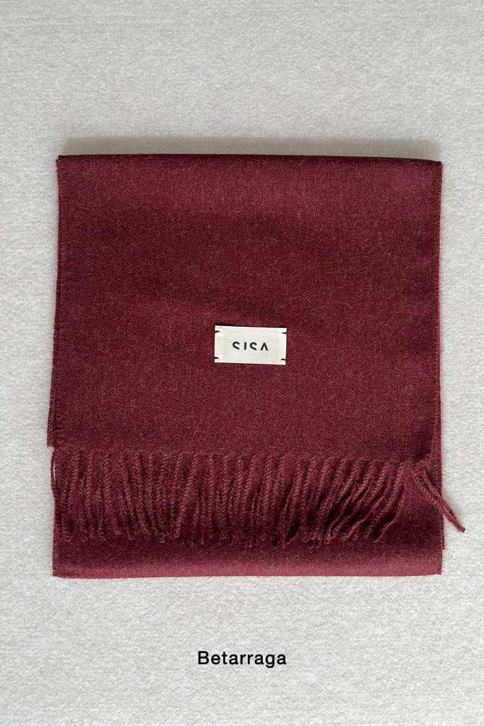 Thin Baby Alpaca Scarf