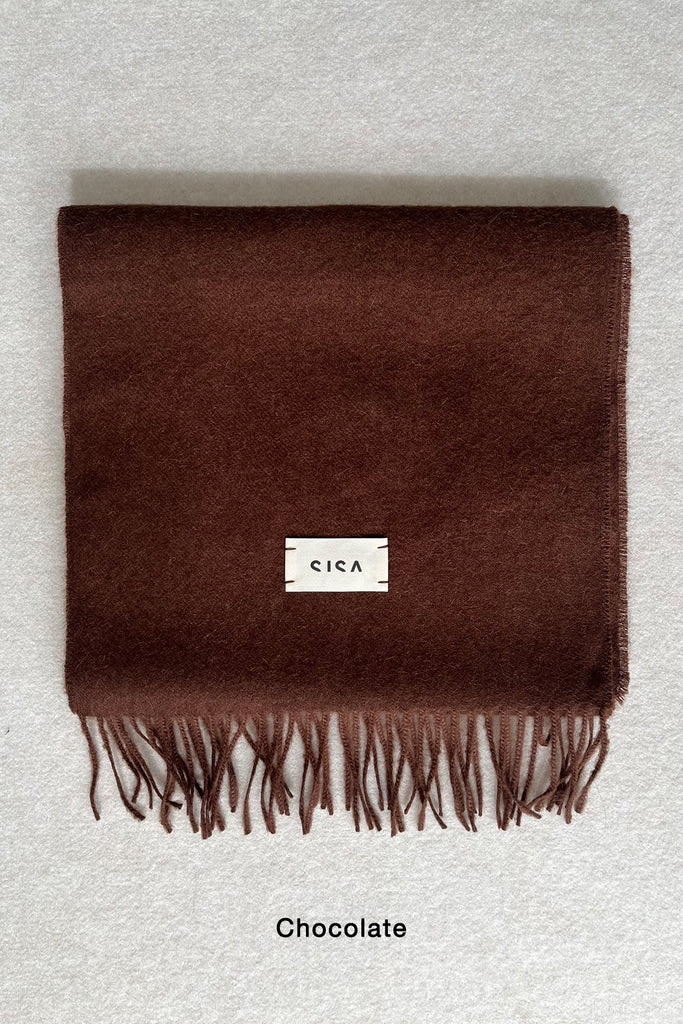 Thin Baby Alpaca Scarf