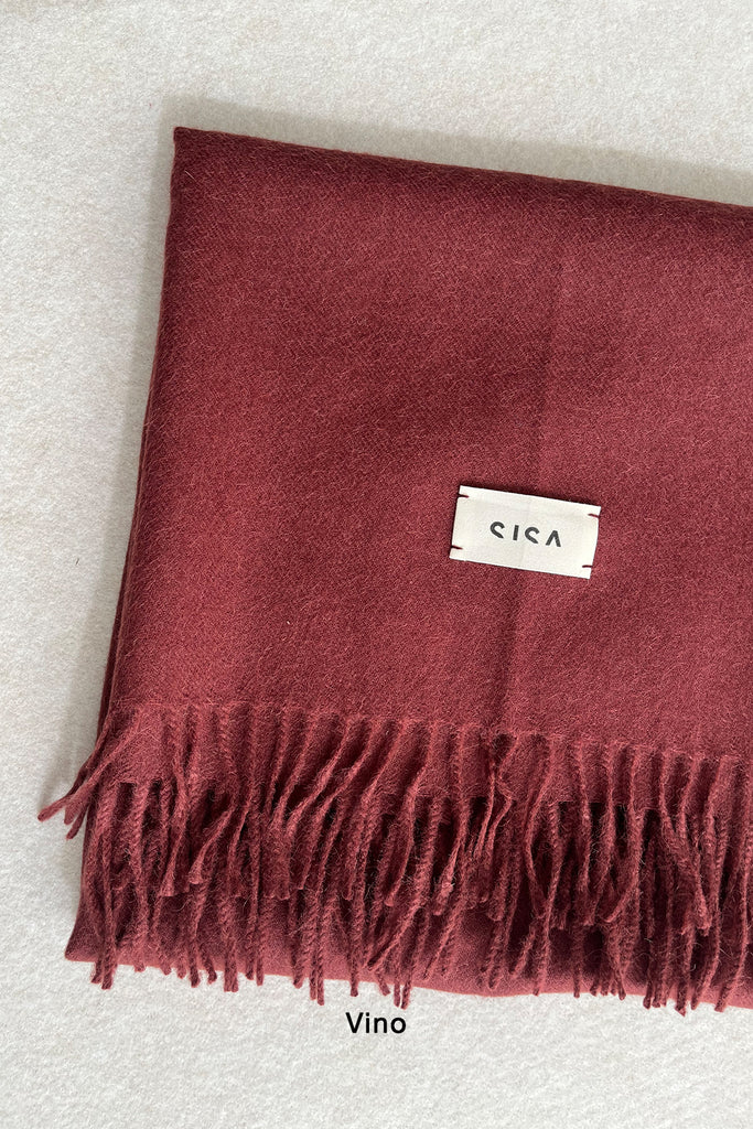 Wide Baby Alpaca Scarf