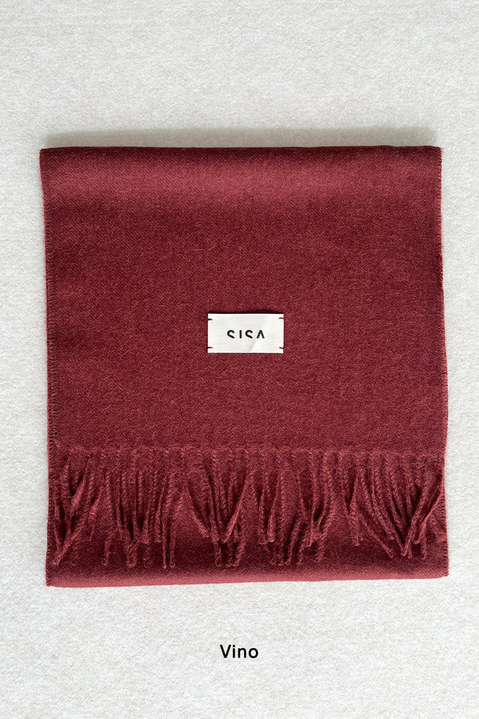 Thin Baby Alpaca Scarf